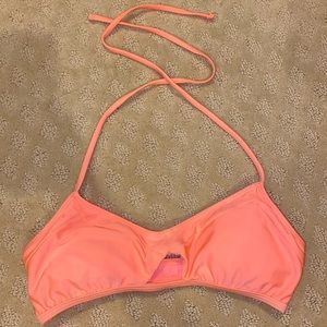 Coral Bikini Top